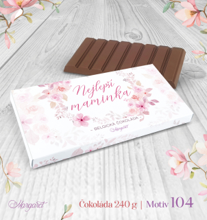 Belgická čokoláda 240 g | Motiv 104